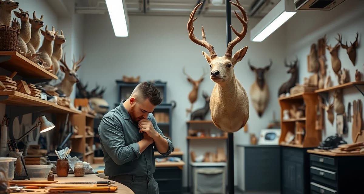 Professional taxidermy workshop workflow automation Taxidermy SMS update templates help shops reduce customer calls and improve communication efficiency with automated text messages.