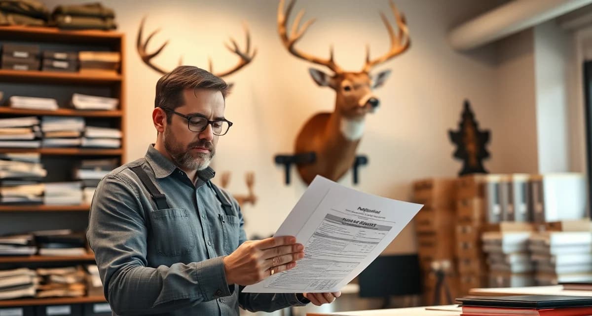 Deposit collection best practices for taxidermy businesses Taxidermy shop owner processing deposits and documenting deposit agreements for mount jobs to protect business revenue