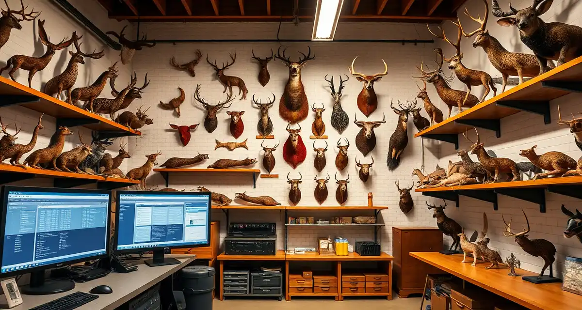 MountChief tannery management visibility dashboard High-volume taxidermy shop using MountChief tannery tracking software to manage multiple specimen shipments and tannery operations