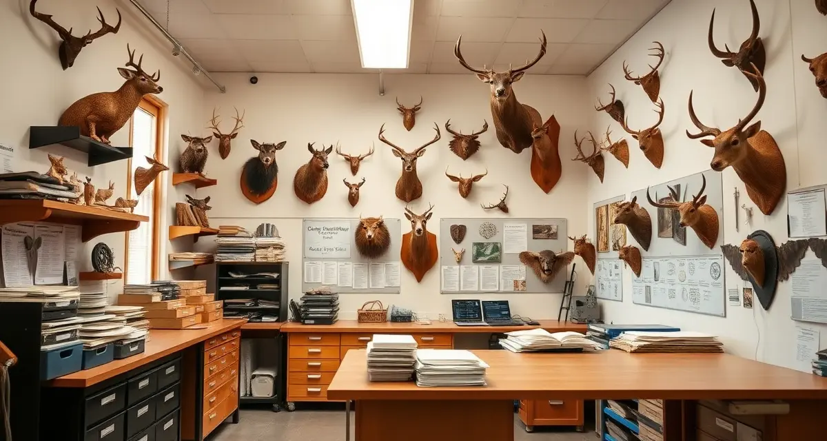 TPWD compliance requirements for Texas taxidermy businesses Texas taxidermy shop compliance documentation and TPWD licensing requirements for licensed taxidermists